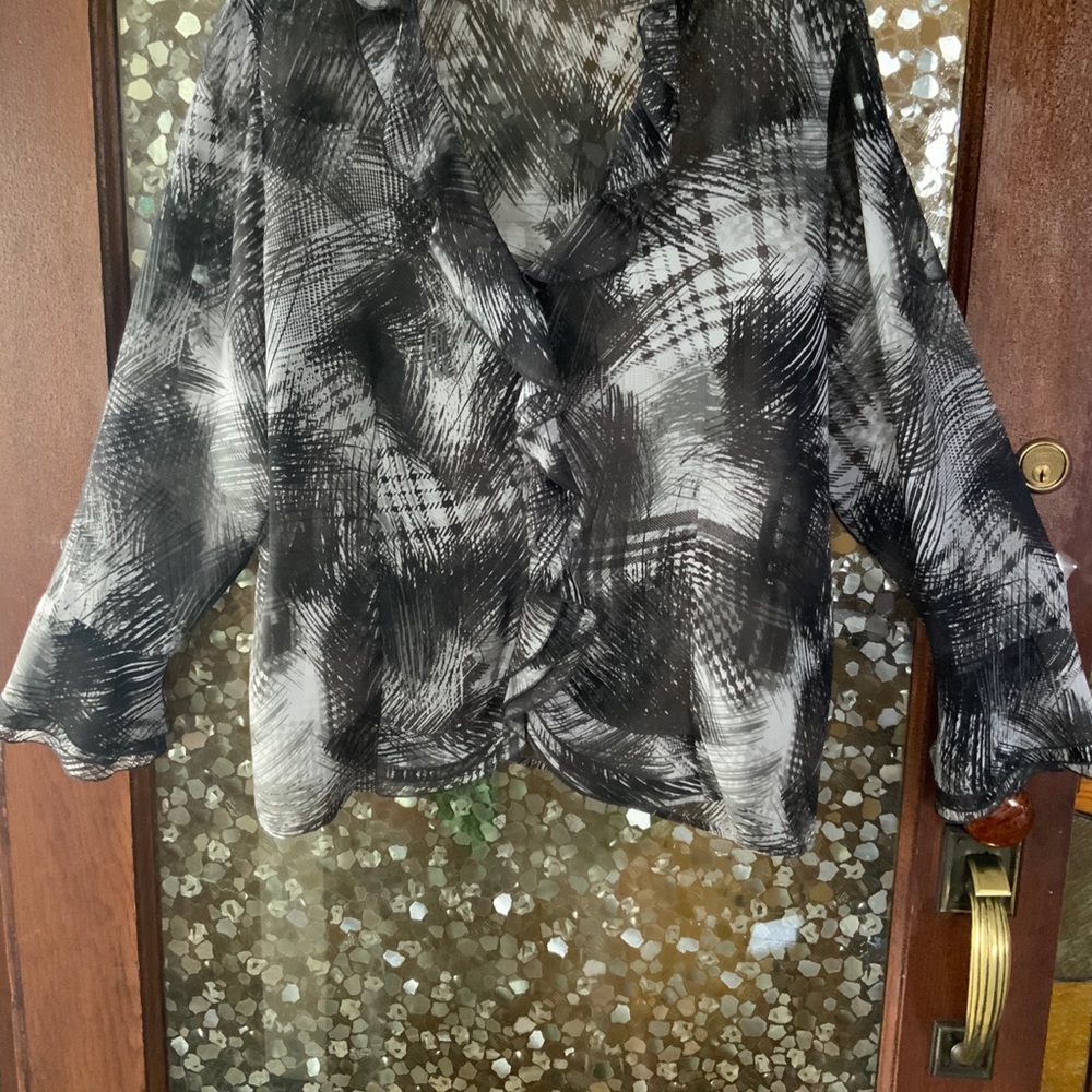Silk dressy top